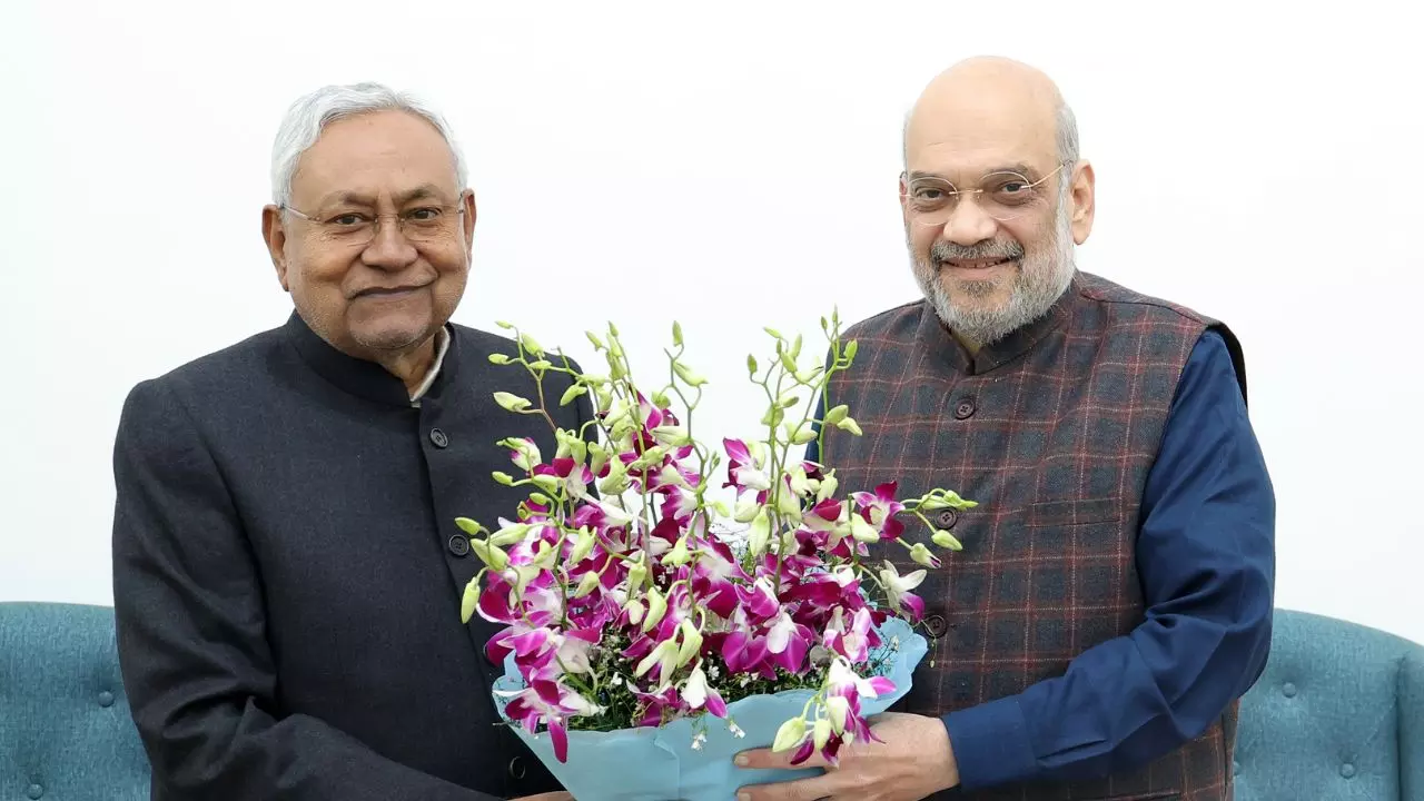 हमसे गलती हुई... अब नहीं होगा, अटल जी ने मुझे सीएम बनाया; अमित शाह के सामने क्या बोले नीतीश कुमार