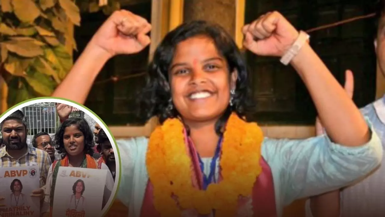 PU छात्रसंघ चुनाव में इतिहास रचने वाली कौन हैं मैथिली मृणालिनी? पहली बार किसी लड़की के हाथ में अध्यक्षता