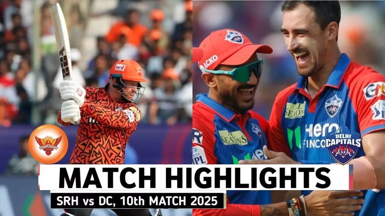 Mitchell Starc के पंजे से चकनाचूर हुआ SRH का घमंड! दिल्ली की लगातार दूसरी जीत- VIDEO