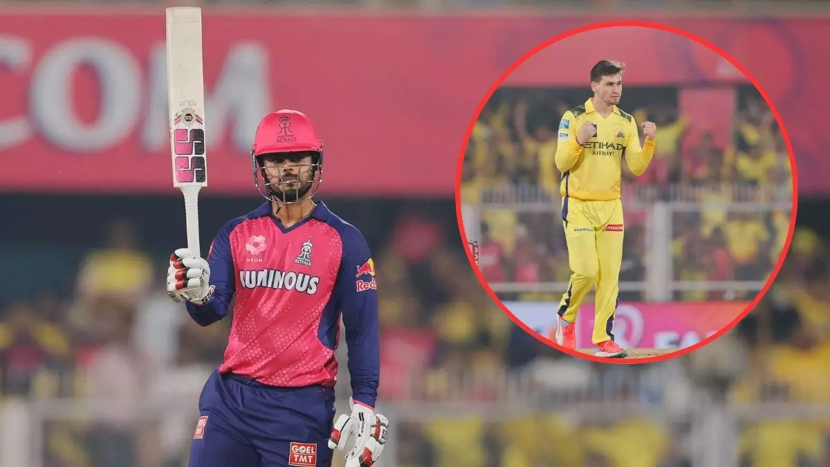 नीतीश राणा की हाफ सेंचुरी, नूर-पाथिराना और खलील के 2-2 विकेट; RR ने CSK को दिया 183 रनों का लक्ष्य