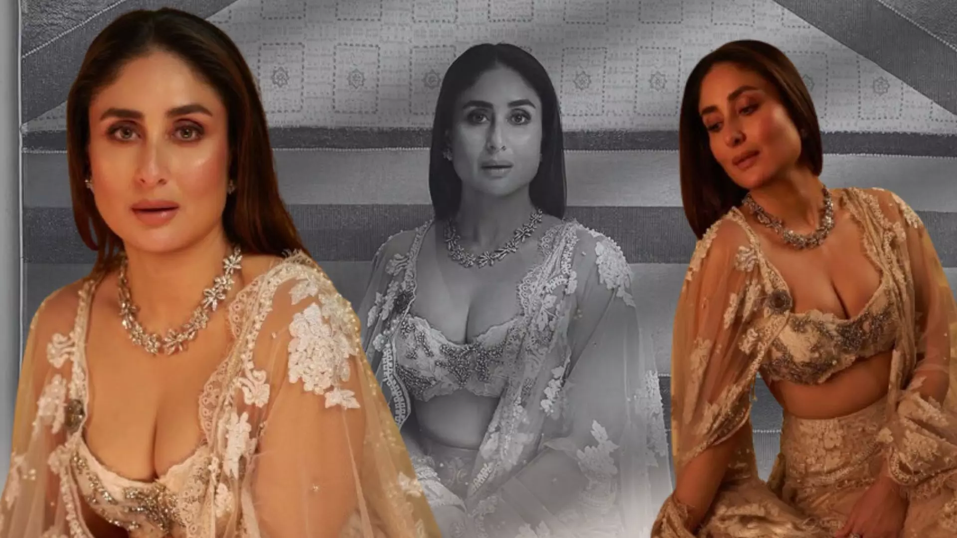 Manish Malhotra की पर्ल एम्ब्रॉयडी साड़ी, डीप नेक ब्लाउज के साथ Kareena Kapoor का किलर लुक Manish Malhotra की पर्ल एम्ब्रॉयडी साड़ी, डीप नेक ब्लाउज के साथ Kareena Kapoor का किलर लुक