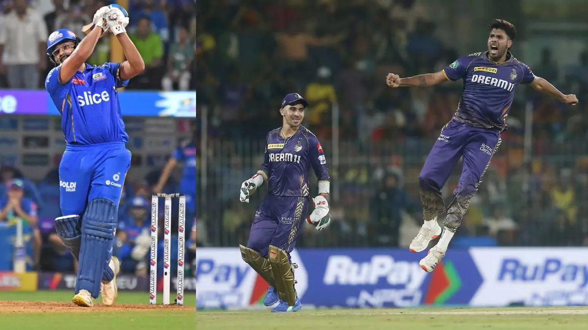 IPL 2025: MI लगाएगी हैट्रिक या जीत की पटरी पर लौटेगी KKR? जानें आंकड़ों में किसका पलड़ा है भारी IPL 2025: MI लगाएगी हैट्रिक या जीत की पटरी पर लौटेगी KKR? जानें आंकड़ों में किसका पलड़ा है भारी