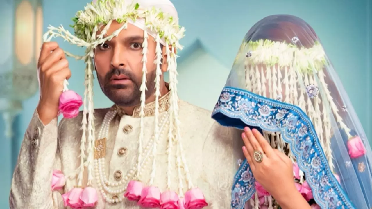 Kis Kisko Pyaar Karoon 2 Poster : दूल्हा बन कॉमेडी का तड़का लगाएंगे Kapil Sharma, संग नजर आई सीक्रेट ब्राइड