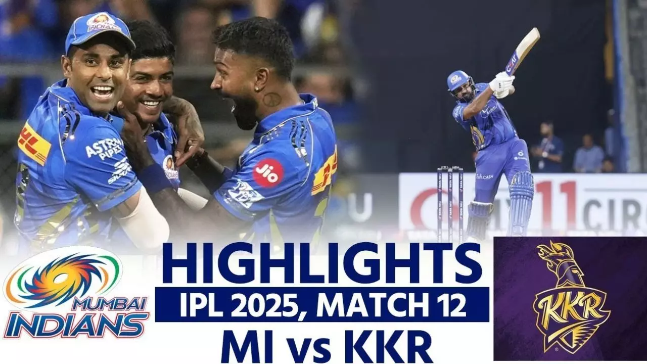MI के आगे KKR की टीम फेल! जीत के हीरो बने अश्वनी कुमार- VIDEO