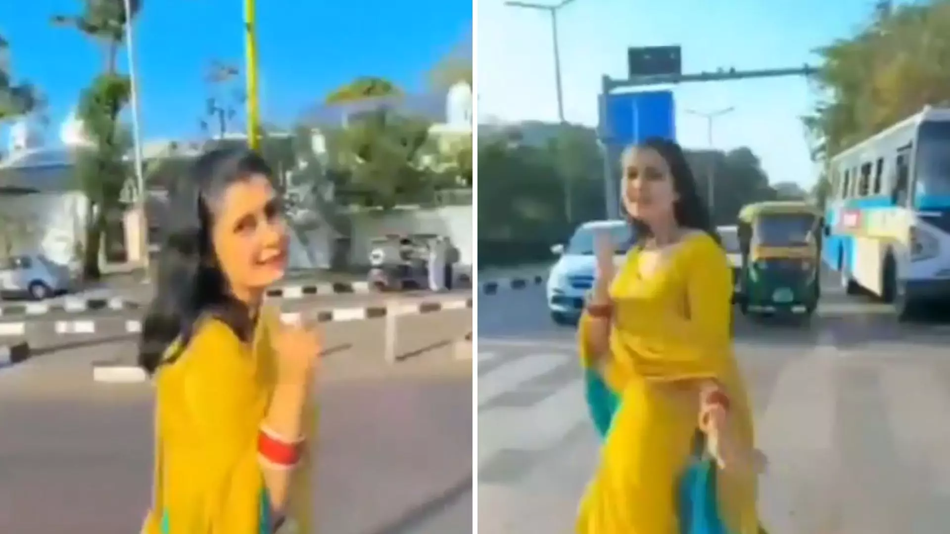 सैयां भये कोतवाल! रेड लाइट पर रील बनाने के चक्‍कर में महिला ने लगवा दिया जाम, सस्‍पेंड हुआ पुलिसवाला पति