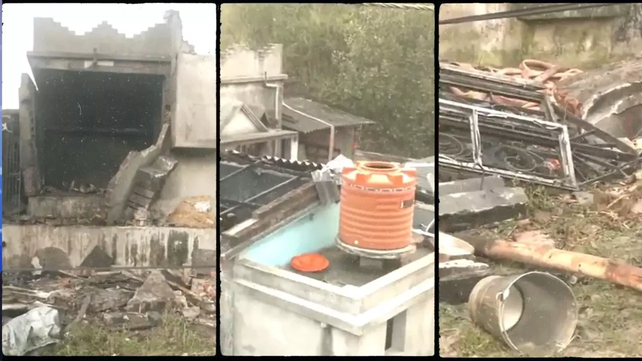 घर में ही बना रहे थे पटाखा, सिलेंडर में लगी आग से हुआ ब्लास्ट; अब तक 7 लोगों की मौत