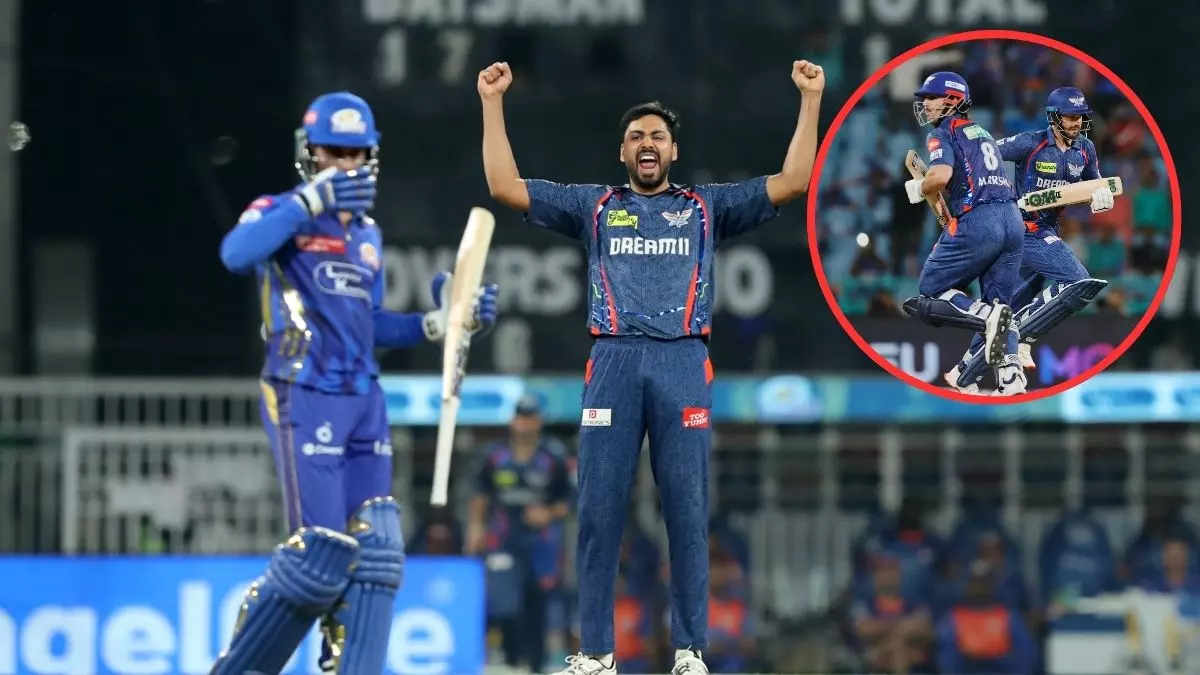 सूर्यकुमार यादव की फिफ्टी पर भारी पड़ी मार्श-मारक्रम की पारी, LSG ने MI को 12 रनों से हराया