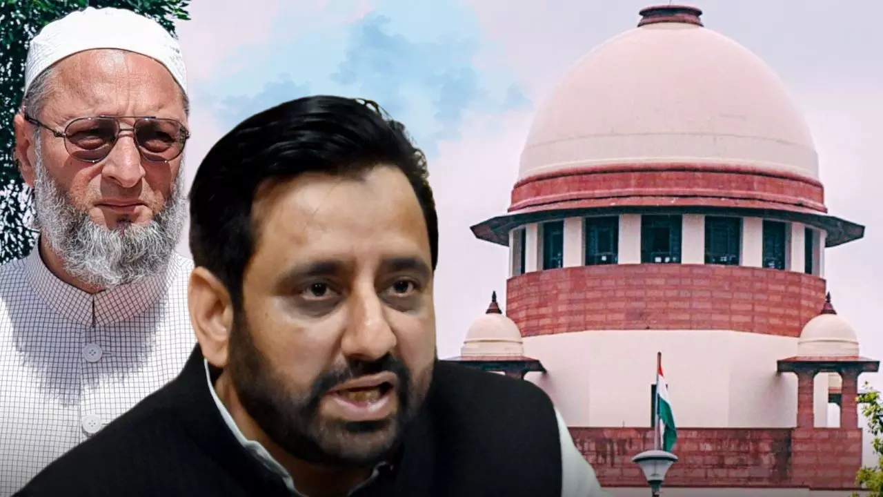 सुप्रीम कोर्ट ही आखिरी उम्मीद! औवसी के बाद वक्फ बिल के विरोध में SC पहुंचे अमानतुल्लाह खान