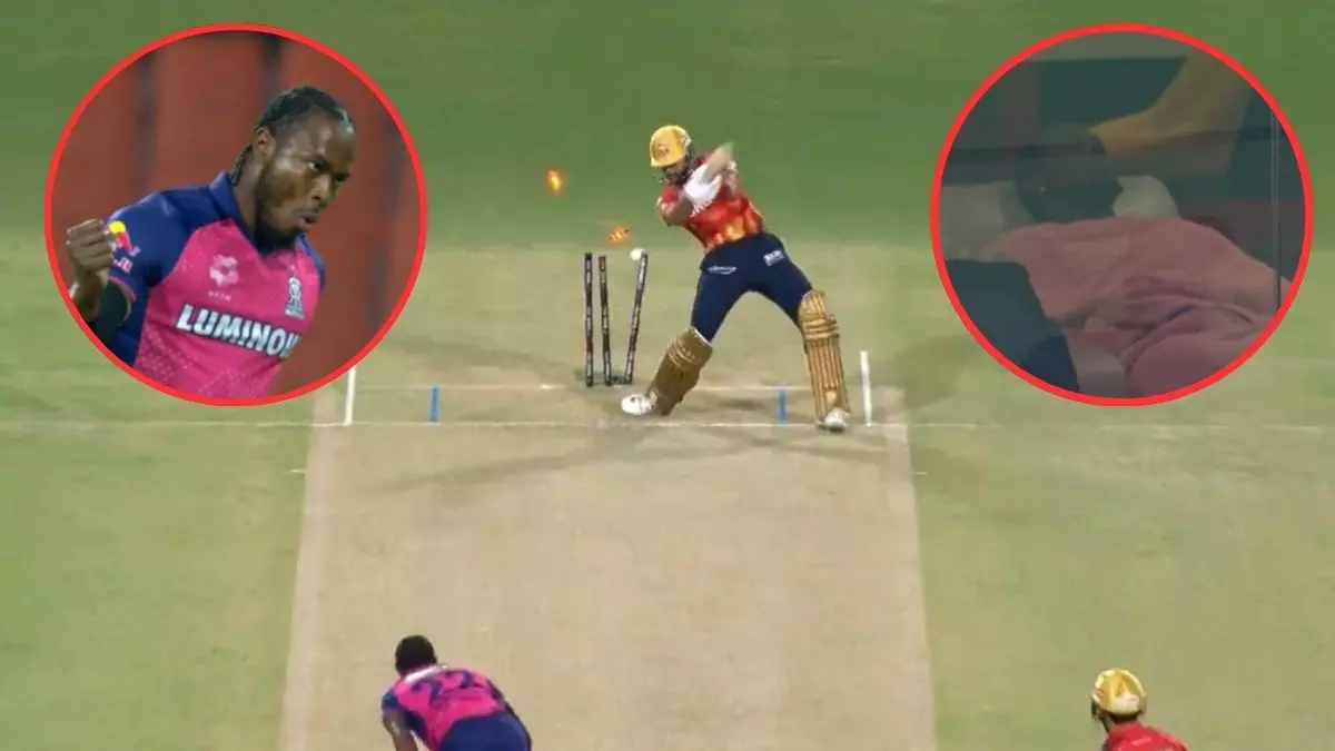 IPL 2025 PBKS Vs RR: जो सोवत है वो...., राजस्थान की बल्लेबाजी के दौरान सो रहे थे आर्चर; फिर जब जागे तो...