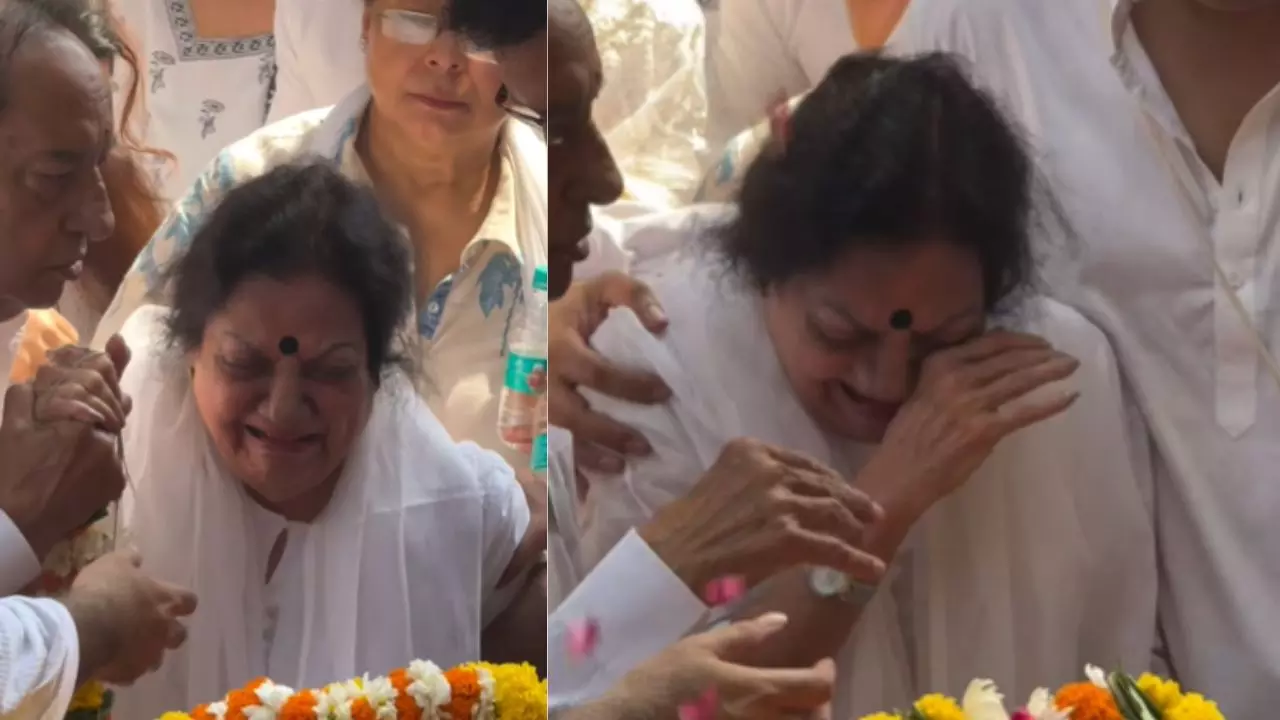 पति Manoj Kumar से आखिरी मुलाकात! फफक-फफकर रो पड़ी पत्नी शशि गोस्वामी | देखिए VIDEO