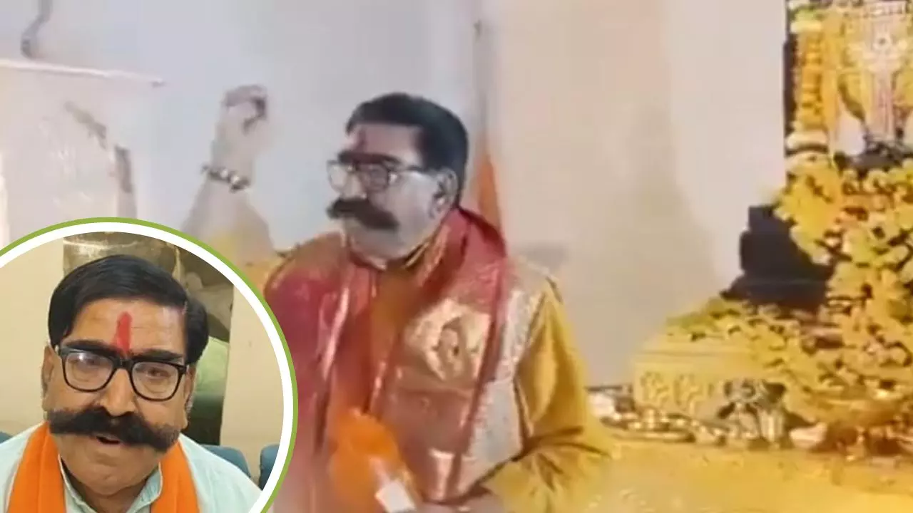 मिलिए भाजपा नेता ज्ञानदेव आहूजा से, जिन्होंने कांग्रेस नेताओं के राम मंदिर जाने पर छिड़का गंगाजल; बताया अपवित्र