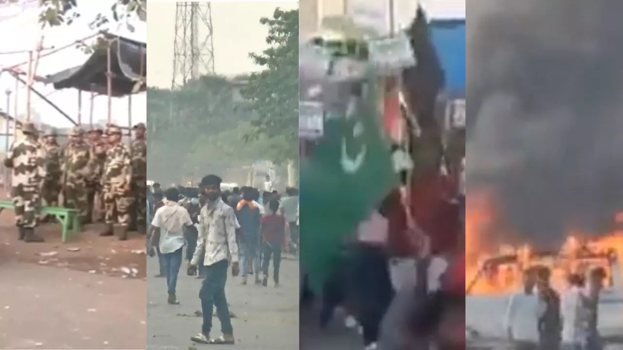 पुलिस पर फेंके गए देशी बम, सब कुछ था प्री प्लांड! अब क्या हैं बंगाल के हालात? क्या ममता सरकार उपद्रवियों से वसूलेगी हर्जाना? | 10 UPDATES पुलिस पर फेंके गए देशी बम, सब कुछ था प्री प्लांड! अब क्या हैं बंगाल के हालात? क्या ममता सरकार उपद्रवियों से वसूलेगी हर्जाना? | 10 UPDATES