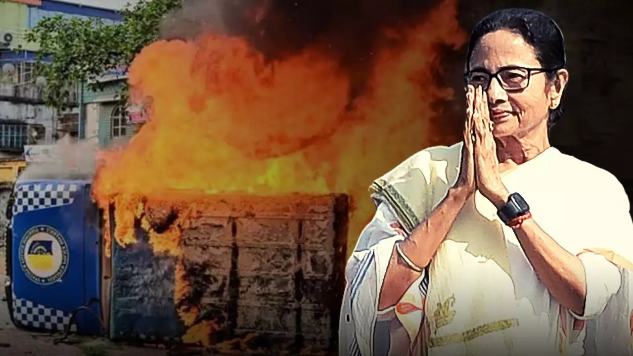 न खैर न खबर! रात भर जलता रहा मुर्शिदाबाद, सुबह उठकर CM ममता ने कहा- बजरंगबली की जय