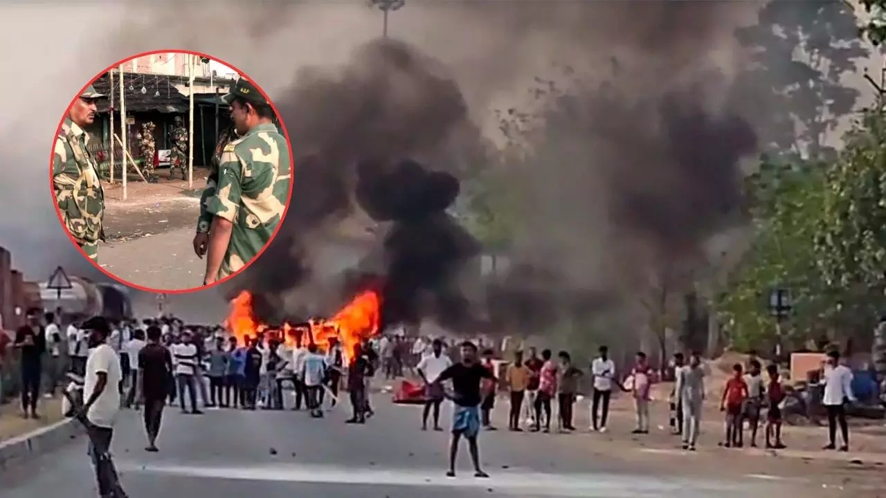 मुर्शिदाबाद में धुलियान में BSF पर फायरिंग, दो बच्चे घायल; चाय की चुस्कियों में फंसे यूसुफ पठान मुर्शिदाबाद में धुलियान में BSF पर फायरिंग, दो बच्चे घायल; चाय की चुस्कियों में फंसे यूसुफ पठान