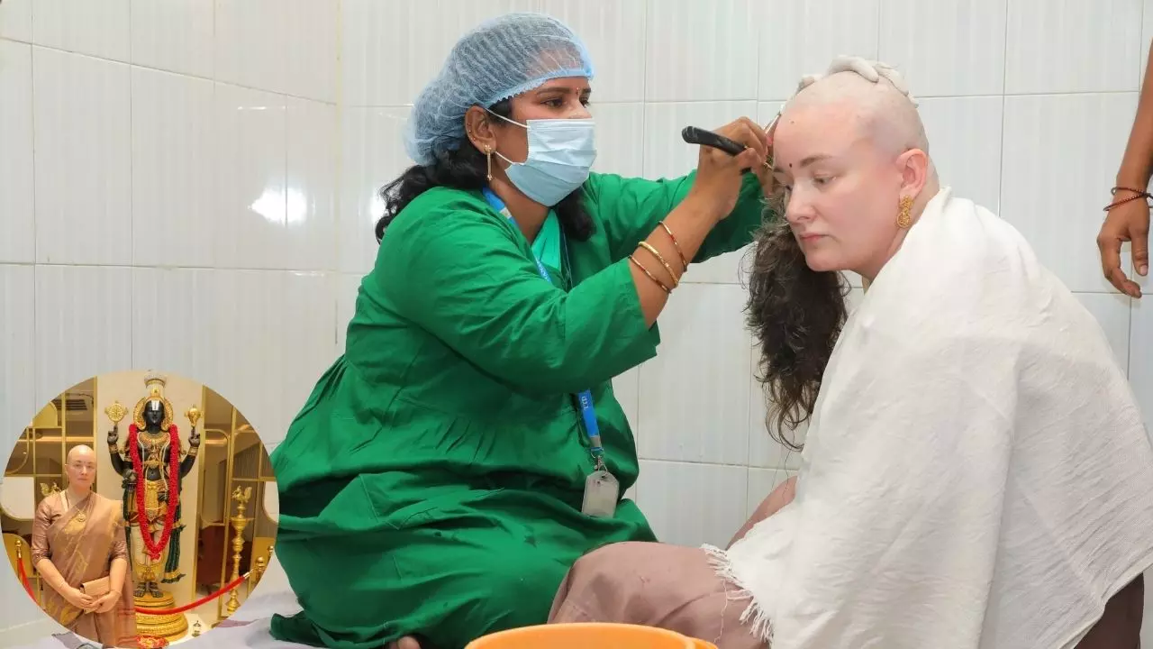 पवन कल्‍याण की ब्रिटिश पत्‍नी ने मन्‍नत के लिए मुंडवाया सिर, भारत में ही कई लोग परंपराओं का नहीं करते सम्‍मान