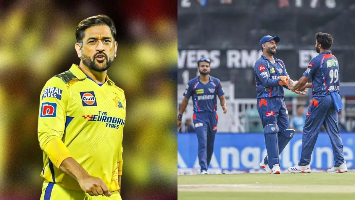 क्या सिक्सर लगाएगी चेन्नई सुपर किंग्स? लखनऊ की नजर चौका लगाने पर, जानें कैसी होगी प्लेइंग इलेवन क्या सिक्सर लगाएगी चेन्नई सुपर किंग्स? लखनऊ की नजर चौका लगाने पर, जानें कैसी होगी प्लेइंग इलेवन