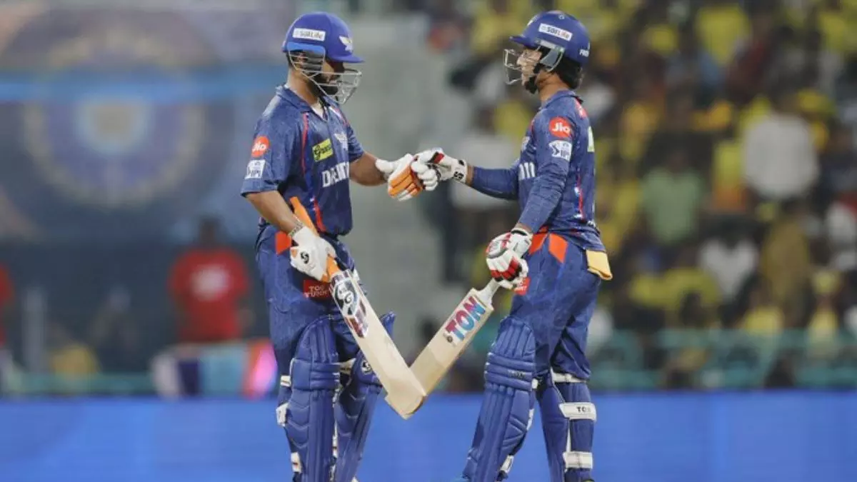 पंत की फिफ्टी, जडेजा-पाथिराना के 2-2 विकेट और Dhoni के 200 शिकार... LSG ने CSK के सामने रखा 167 रनों का लक्ष्य