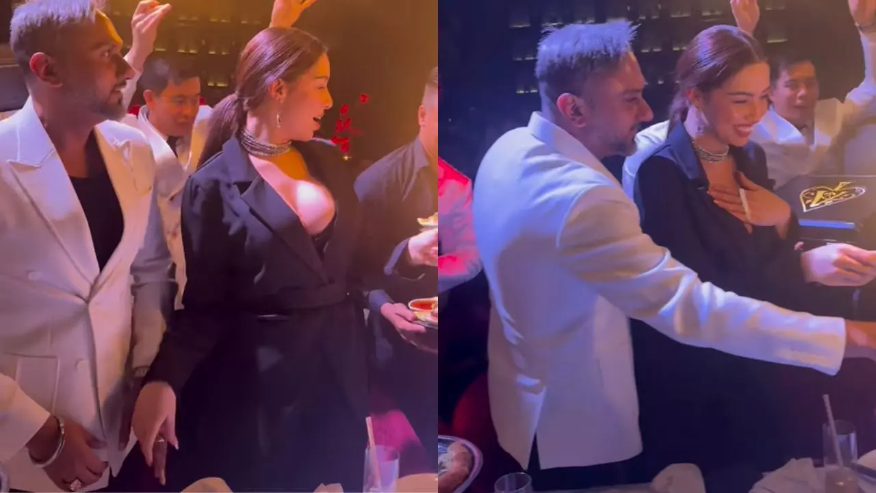 Honey Singh की जिंदगी में नई लेडी लव की एंट्री! मॉडल Emma Bakr का हाथ थामे नजर आए रैपर, देखें VIDEO