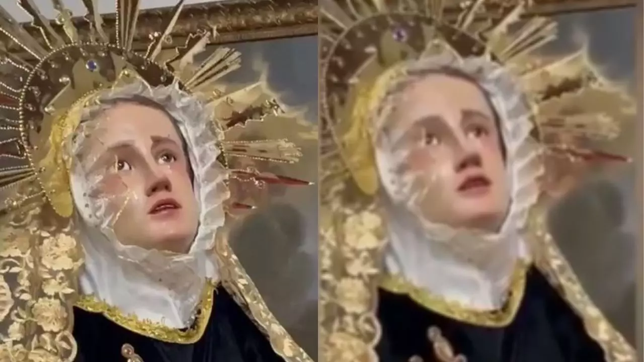 Virgin Mary की मूर्ति से निकले थे आंसू! पहले ही हो गया था पोप फ्रांसिस की मौत का अंदेशा | VIDEO
