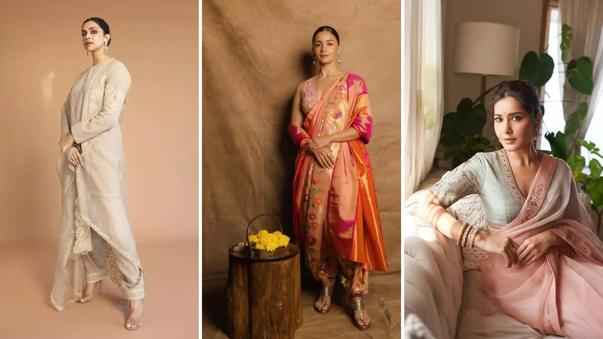 WAVES 2025 : Alia Bhatt का महाराष्ट्रियन ग्रेस, Deepika Padukone का एलिगेंस इन अर्थ टोन लुक, सेलेब्स की ग्लैमर गैलरी WAVES 2025 : Alia Bhatt का महाराष्ट्रियन ग्रेस, Deepika Padukone का एलिगेंस इन अर्थ टोन लुक, सेलेब्स की ग्लैमर गैलरी