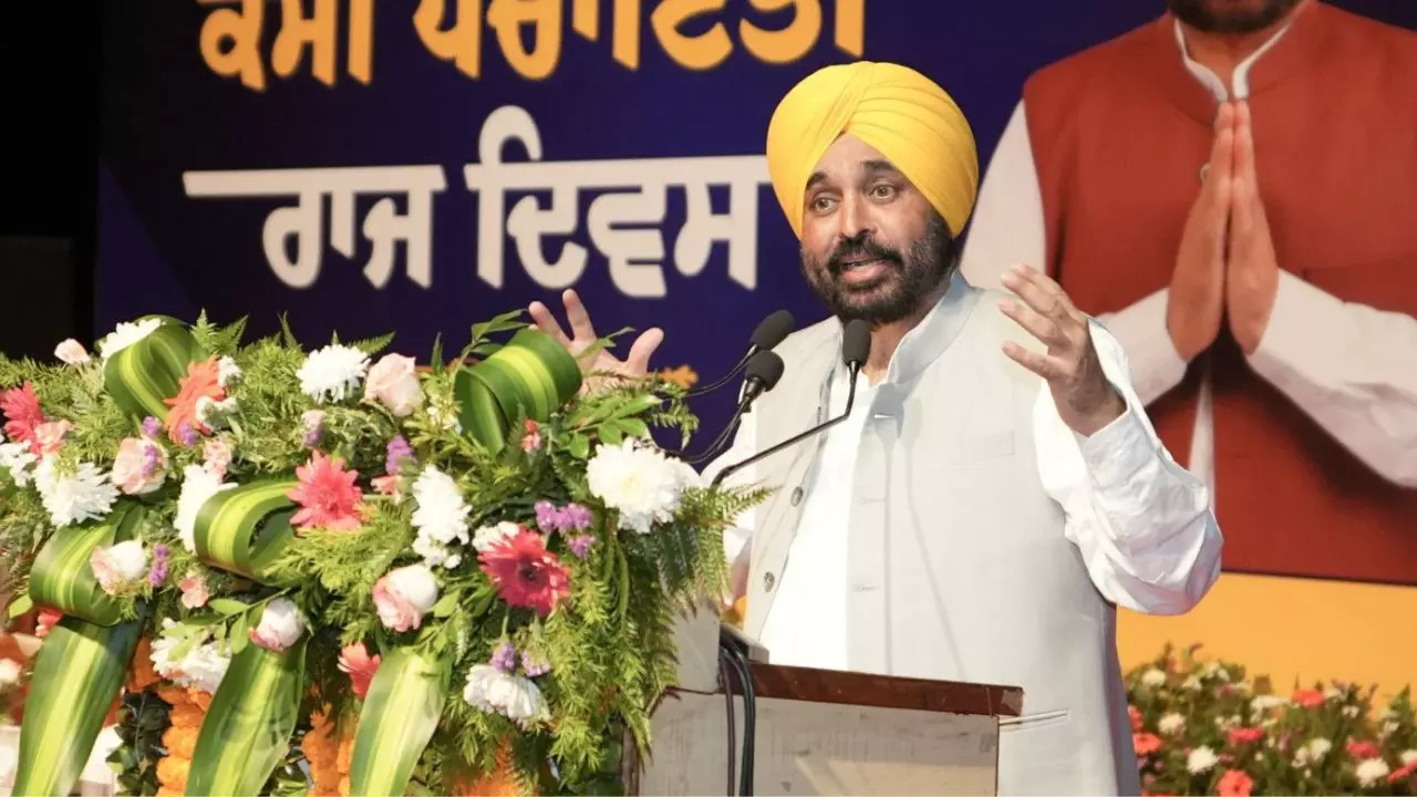 BJP चल रही गंदी चाल... हरियाणा को 8500 क्यूसेक पानी देने के फैसले पर CM मान ने जताई नाराजगी