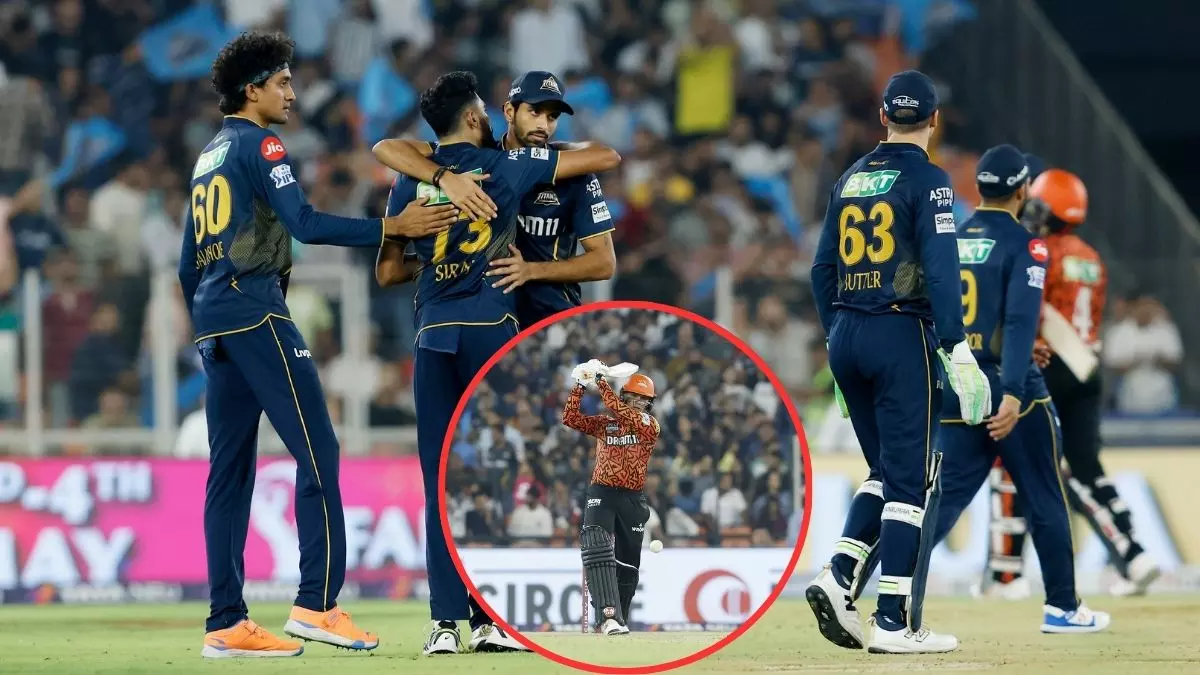 IPL 2025: अभिषेक शर्मा की तूफानी फिफ्टी पर फिरा पानी, GT ने SRH को 38 रन से हराया; कृष्णा-सिराज के 2-2 विकेट IPL 2025: अभिषेक शर्मा की तूफानी फिफ्टी पर फिरा पानी, GT ने SRH को 38 रन से हराया; कृष्णा-सिराज के 2-2 विकेट