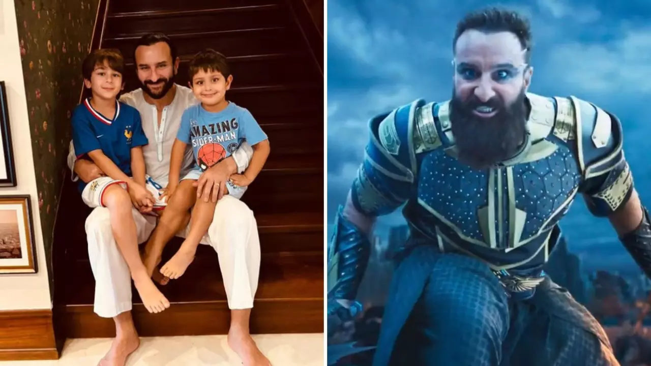 तैमूर को Adipurush दिखाने के बाद Saif Ali Khan को बेटे से मांगनी पड़ी माफी, कहा- वो फिल्म देखकर हैरान था