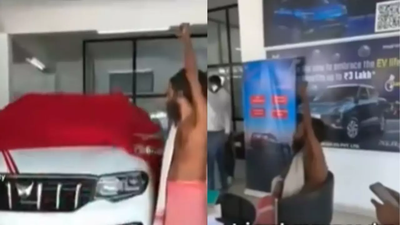 20 सालों से नीचे नहीं किया हाथ, अब चला रहे गाड़ी, महाकुंभ की कमाई से बाबा ने SUV खरीद इंटरनेट पर मचाया तहलका