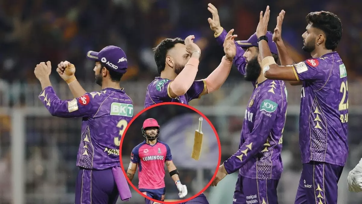 IPL 2025: रोमांचक मुकाबले में KKR ने RR को 1 रन से हराया, रियान पराग की फिफ्टी पर फिरा पानी
