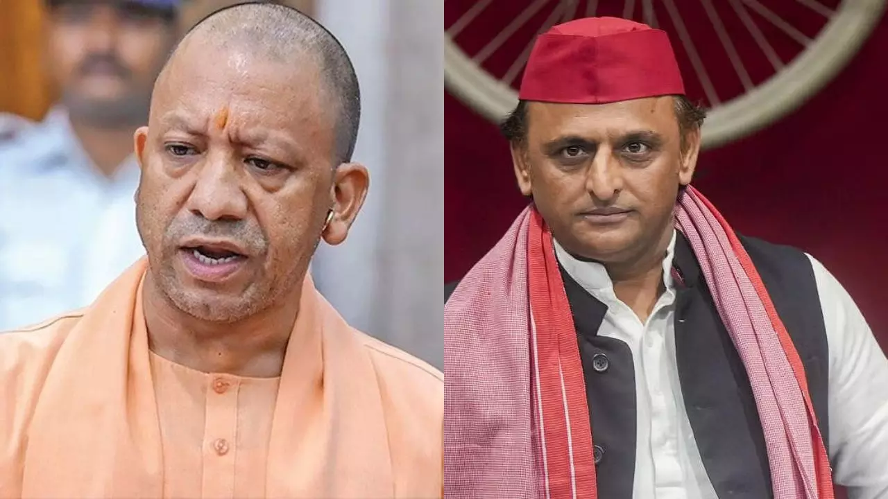 यूपी की राजनीति में गोबर! योगी ने दिया सरकारी इमारतों पर गोबर पेंट करने का आदेश, सपा ने कहा- इनके दिमाग में ही... यूपी की राजनीति में गोबर! योगी ने दिया सरकारी इमारतों पर गोबर पेंट करने का आदेश, सपा ने कहा- इनके दिमाग में ही...