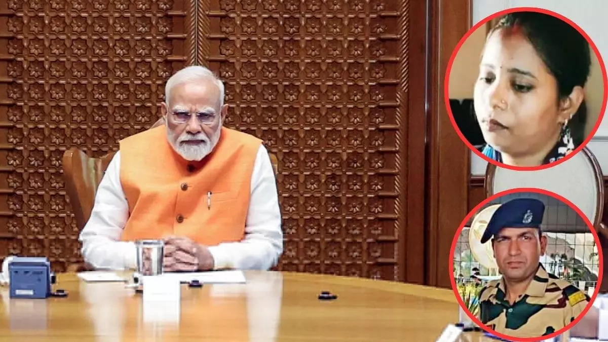 23 अप्रैल से पाकिस्तान की कस्टडी में है BSF जवान, गर्भवती पत्नी ने की भावुक अपील; आखिर क्या कर रही सरकार? 23 अप्रैल से पाकिस्तान की कस्टडी में है BSF जवान, गर्भवती पत्नी ने की भावुक अपील; आखिर क्या कर रही सरकार?