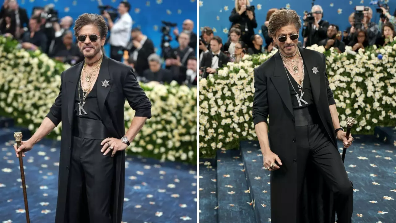 Met Gala 2025 : ब्लू कार्पेट पर Shahrukh Khan का ग्रैंड डेब्यू, अपने सिग्नेचर स्टाइल से बिखेरा जलवा