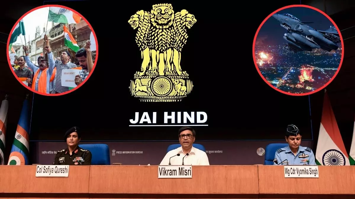 भारत ने दिखाया पाक को तेवर! पाकिस्तान के 9 ठिकानों पर एयर स्ट्राइक के बाद अब तक क्या-क्या हुआ? TOP 10 अपडेट भारत ने दिखाया पाक को तेवर! पाकिस्तान के 9 ठिकानों पर एयर स्ट्राइक के बाद अब तक क्या-क्या हुआ? TOP 10 अपडेट