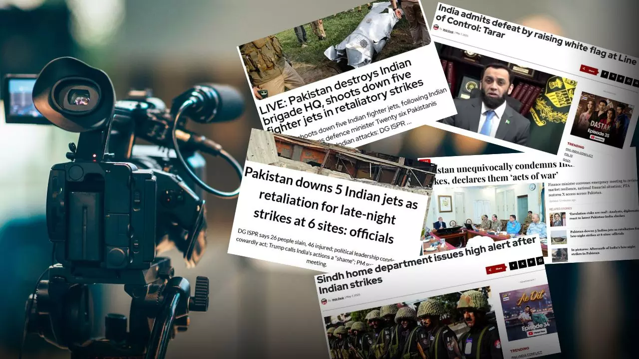 Operation Sindoor के बाद रो पड़ी PAK मीडिया! फर्जी कवरेज से पाकिस्तान सरकार का बढ़ा रही मनोबल