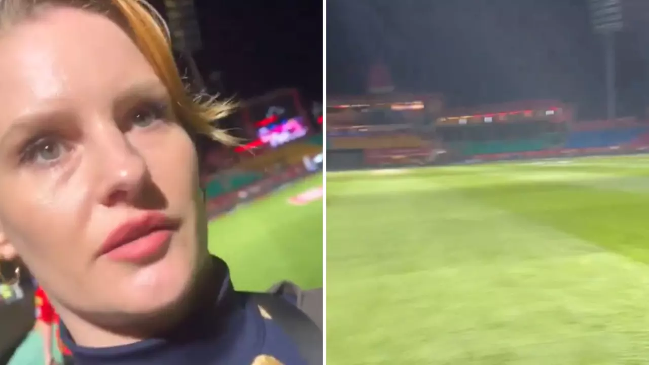 यह बहुत ही डरावना था! धर्मशाला में IPL मैच के दौरान अफरातफरी में घबराई चीयरलीडर, Video हुआ Viral