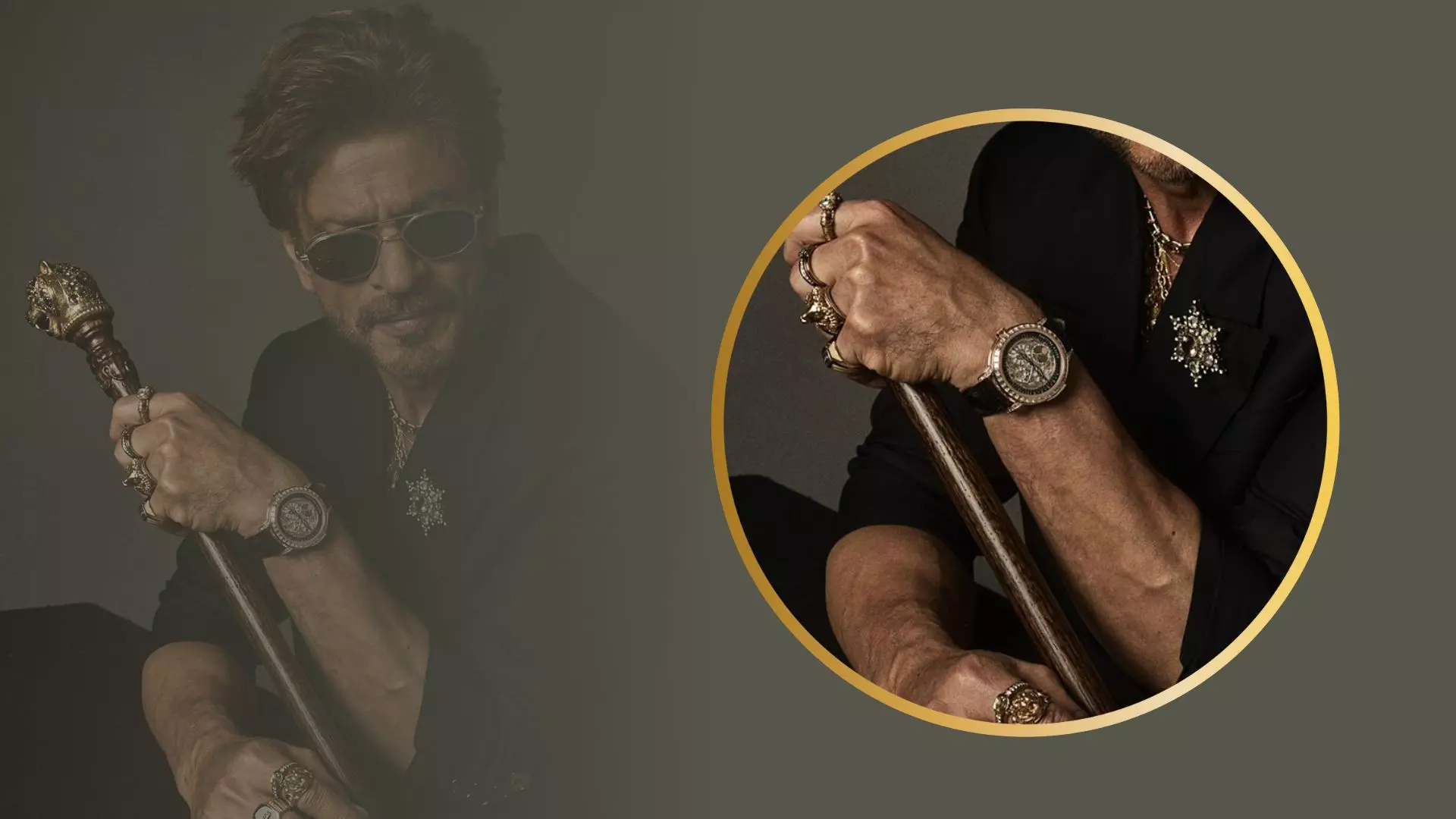 Shahrukh Khan की 21 करोड़ की घड़ी और 18 कैरेट गोल्ड बंगाल टाइगर वॉकिंग स्टिक ने सबका ध्यान खींचा, जानें खासियत