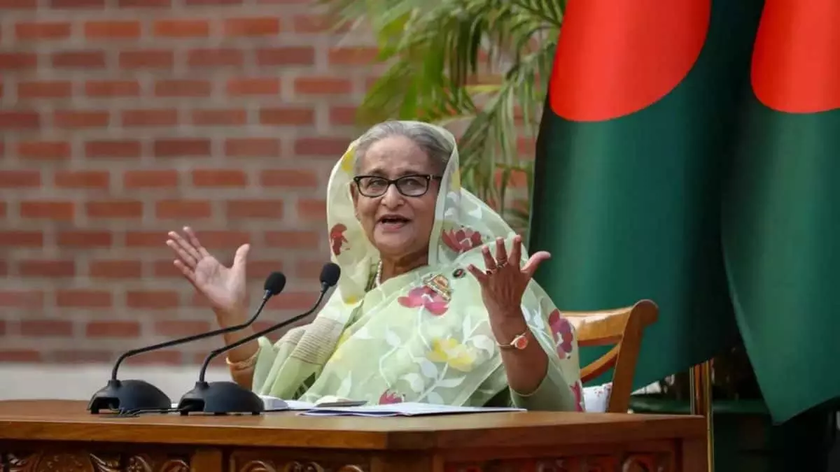 हसीना युग पर लगा ब्रेक! यूनुस सरकार ने अवामी लीग को किया बैन, जानें किस कानून का दिया हवाला हसीना युग पर लगा ब्रेक! यूनुस सरकार ने अवामी लीग को किया बैन, जानें किस कानून का दिया हवाला