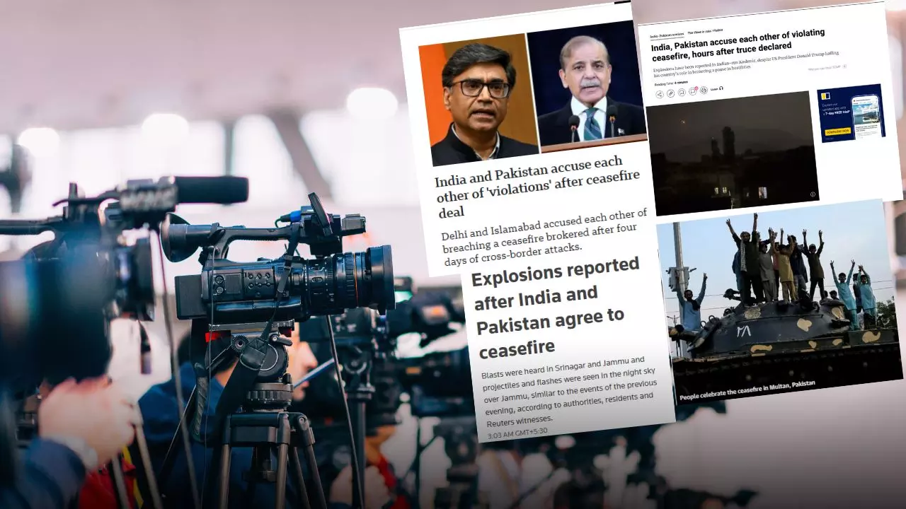 India-Pak Ceasefire को दुनिया भर में मिला फुल कवरेज, जानें US, चीन और अन्य देशों की मीडिया ने क्या कहा?