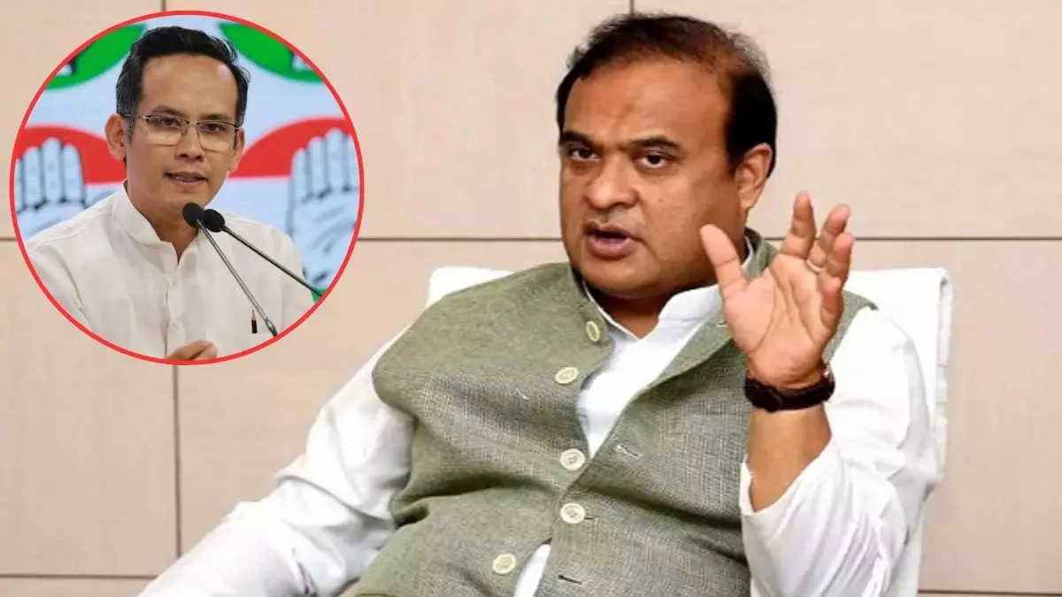 गौरव गोगोई की ब्रिटिश पत्नी वास्तव में पाकिस्तान सरकार के पेरोल पर थीं, कांग्रेस नेता का हवाला देकर हिमंता का हमला गौरव गोगोई की ब्रिटिश पत्नी वास्तव में पाकिस्तान सरकार के पेरोल पर थीं, कांग्रेस नेता का हवाला देकर हिमंता का हमला
