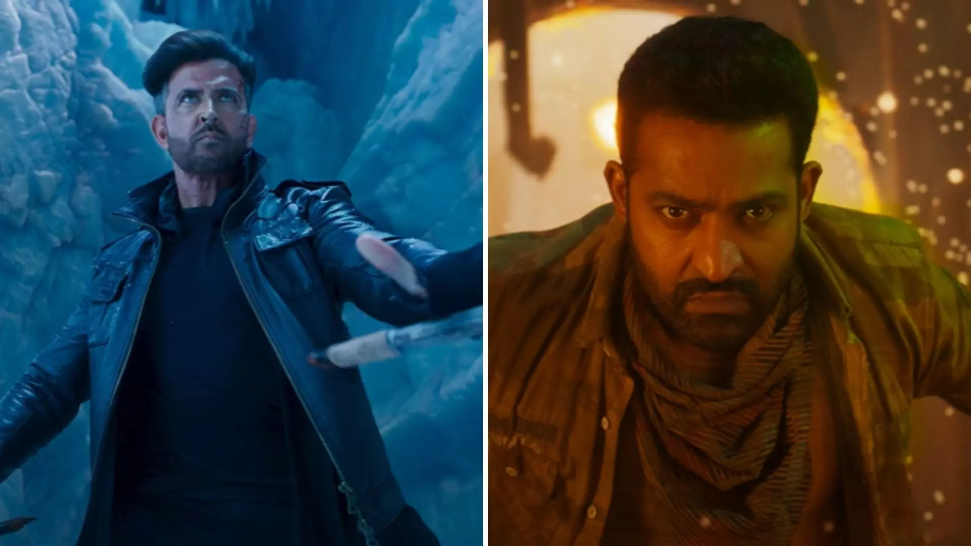 स्पाई यूनिवर्स में नया तूफान! War 2 के टीज़र में दिखा Hrithik Roshan और Junior NTR के बीच एक्शन का महासंग्राम स्पाई यूनिवर्स में नया तूफान! War 2 के टीज़र में दिखा Hrithik Roshan और Junior NTR के बीच एक्शन का महासंग्राम
