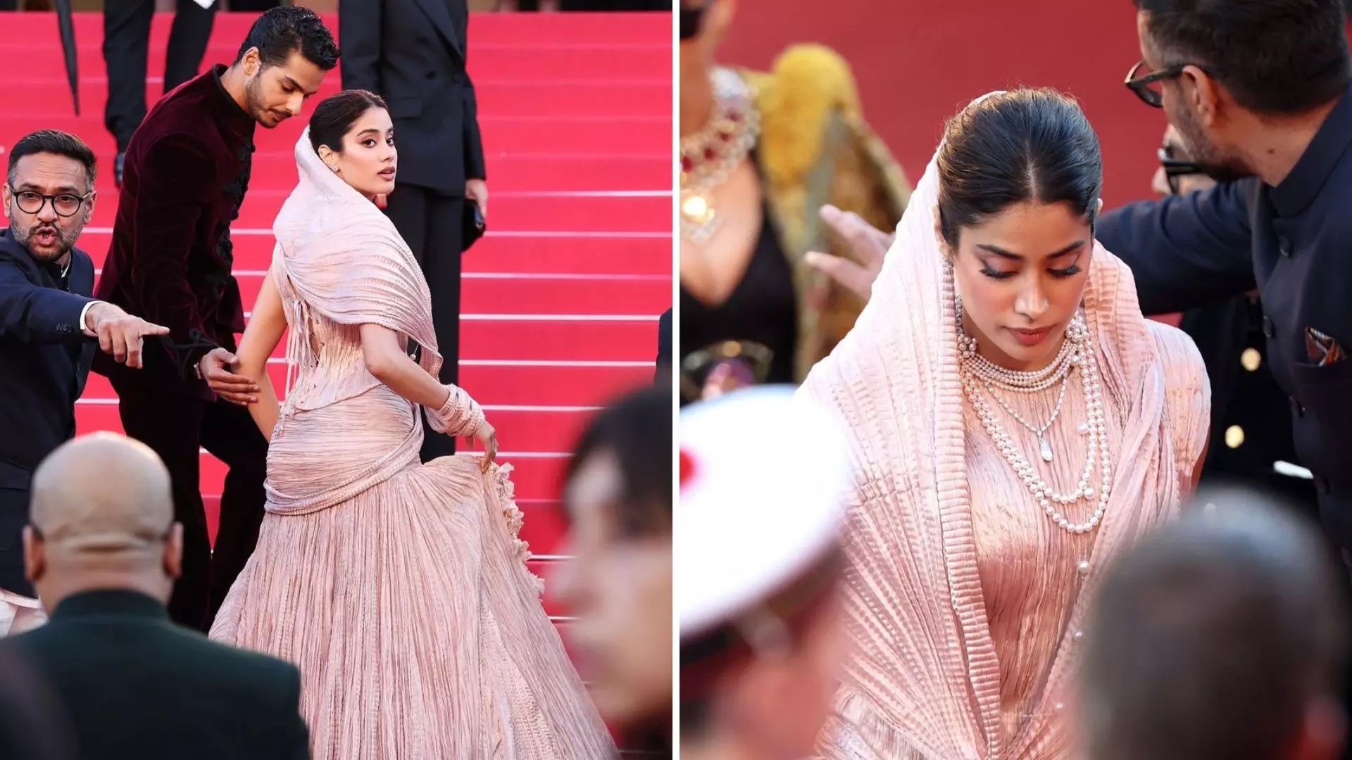 Cannes 2025 के रेड कार्पेट पर पर Janhvi Kapoor को देख फैंस को याद आईं Sridevi, ऑउटफिट ने जीता दिल Cannes 2025 के रेड कार्पेट पर पर Janhvi Kapoor को देख फैंस को याद आईं Sridevi, ऑउटफिट ने जीता दिल