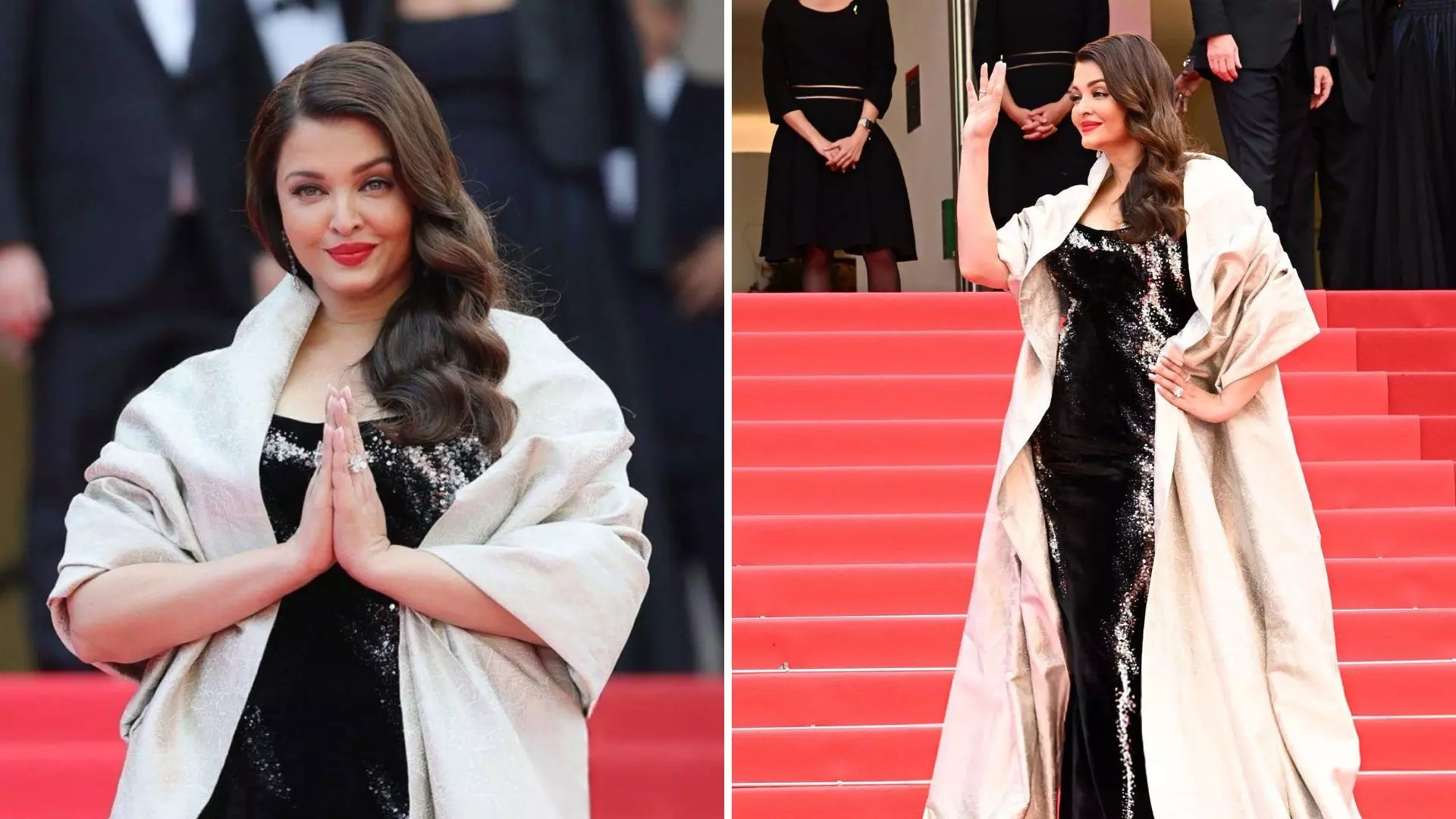 78वें कान्स में Aishwarya Rai की दूसरी झलक, ब्लैक स्ट्रैपलेस गाउन में बिखेरा जलवा 78वें कान्स में Aishwarya Rai की दूसरी झलक, ब्लैक स्ट्रैपलेस गाउन में बिखेरा जलवा