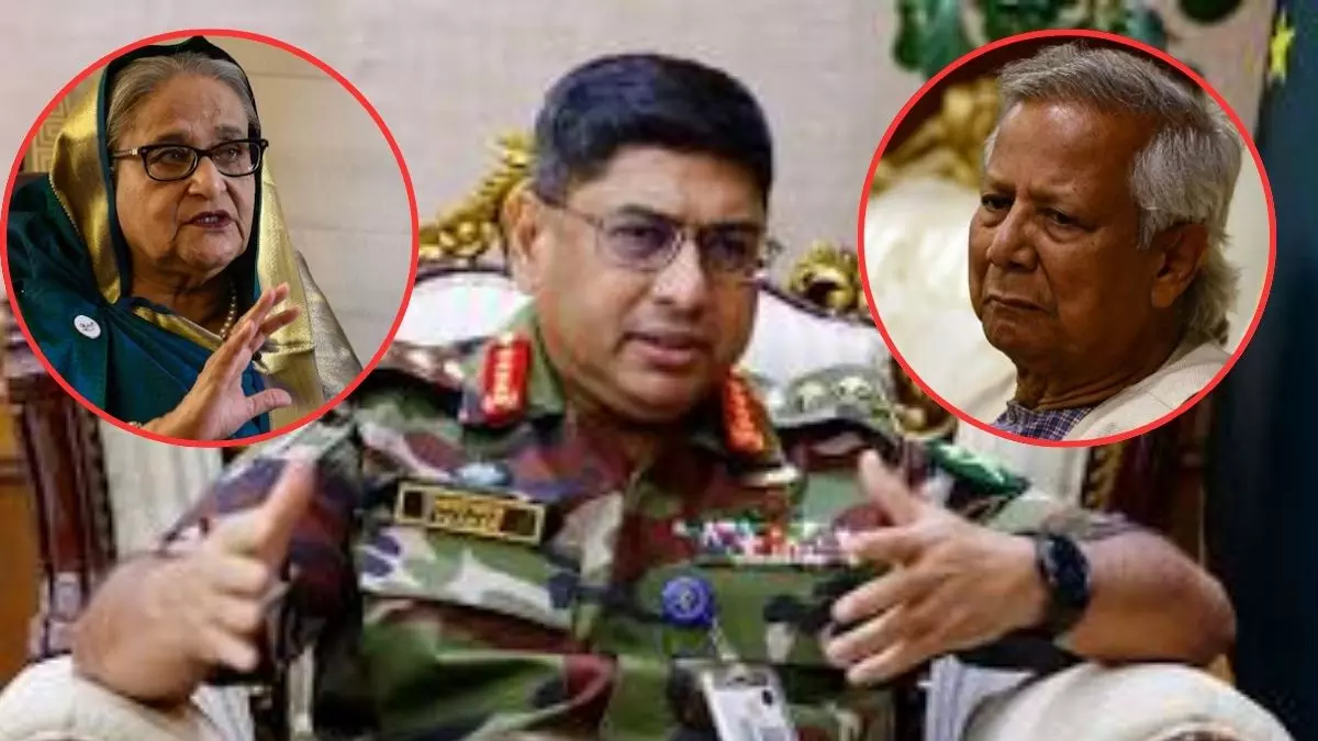 भारत की आपत्ति के बावजूद हसीना ने बनाया था आर्मी चीफ, अब यूनुस सरकार से बढ़ रहा टकराव... कहानी वाकर-उज-जमान की