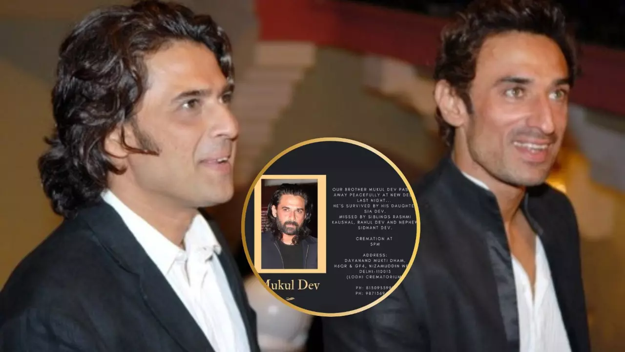 शराब की लत और अकेलापन..भाई Mukul Dev के निधन पर इमोशनल हुए Rahul Dev, दिल्ली में होगा अंतिम संस्कार