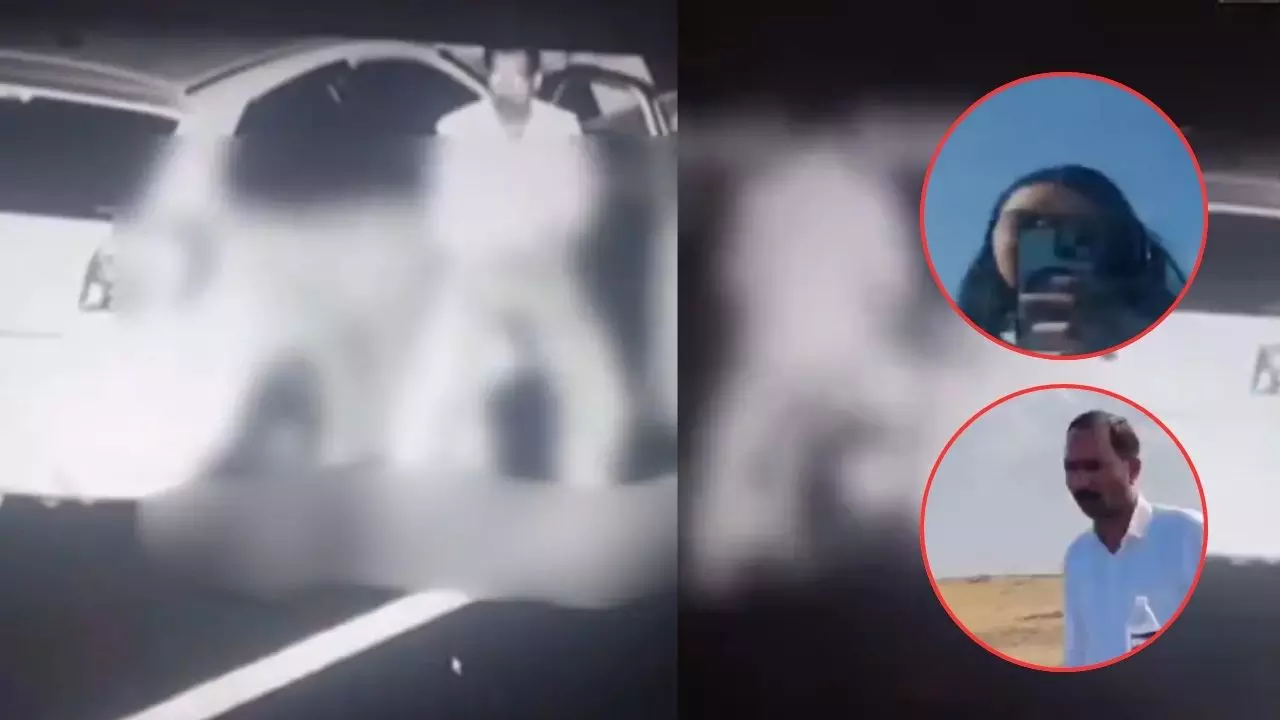 क्या लुबना कुरैशी और धाकड़ का है ये वीडियो? हाईवे पर सेक्स कांड के बाद हो रहा वायरल; लॉन्ग ड्राइव में दिखी करीबी