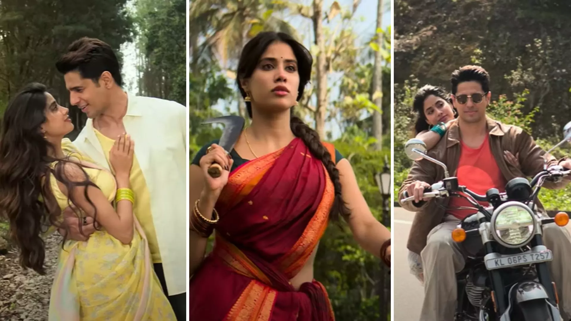 Janhvi Kapoor और Sidharth Malhotra की रोमांटिक फिल्म Param Sundari की पहली झलक, फैंस हुए दीवाने