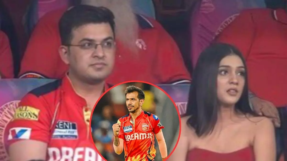 RJ Mahvash के साथ PBKS vs RCB मैच देखने पहुंचे Shubhankar Mishra की तस्वीरें वायरल, चहल के दिल पर क्या बीत रही होगी? RJ Mahvash के साथ PBKS vs RCB मैच देखने पहुंचे Shubhankar Mishra की तस्वीरें वायरल, चहल के दिल पर क्या बीत रही होगी?