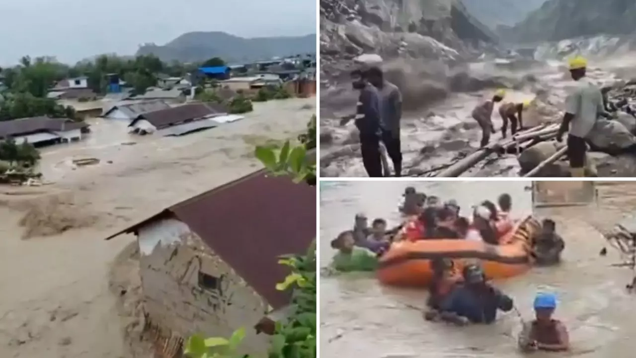 बाढ़ ने नॉर्थ-ईस्ट में मचाया प्रलय, तीस्ता से लेकर ब्रह्मपुत्र नदी तक मचा हाहाकार; आखिर कब रुकेगी आफत की बारिश? | Video