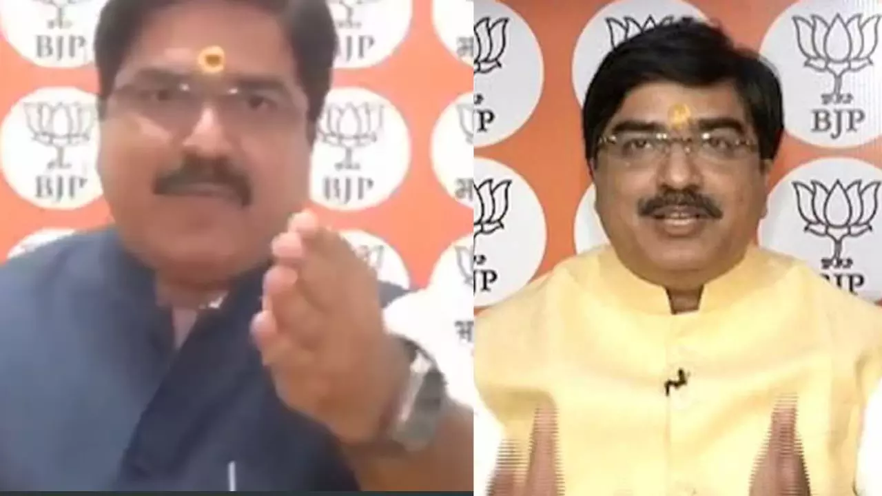 तेरी मां... तलवे चाटने वाले बयान बवाल जारी! LIVE शो में गाली देने वाले BJP नेता प्रेम शुक्ला कौन?