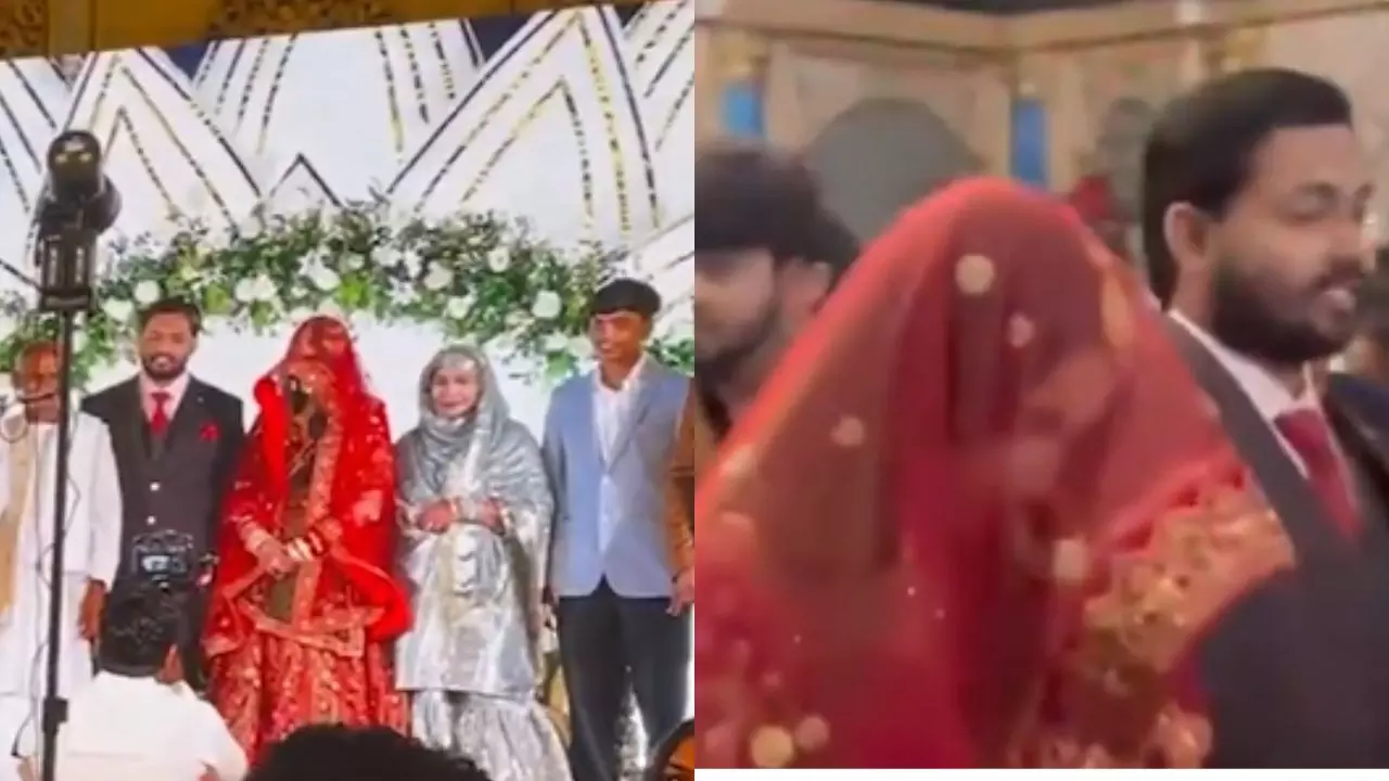 घूंघट में रहकर Khan Sir की बीवी ने मचाया तहलका, पहली बार ऐसे दिखीं A S Khan,  देखें VIDEO